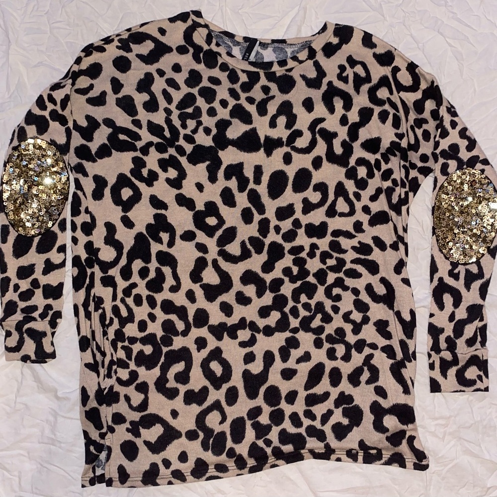 Bellamie Leopard Print Top